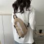Canvas Fanny Pack Hip Bum Bag with Adjustable Strap Outdoor Traveling Casual Running Hiking Cycling Crossbody Bag