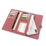 Latest Arrival Long Student Coin Purse Wallets Clutch Three-fold Buckle Circle Metal Multi-function Card Holder Wallet For Women