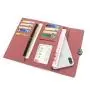 Latest Arrival Long Student Coin Purse Wallets Clutch Three-fold Buckle Circle Metal Multi-function Card Holder Wallet For Women