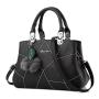 2024 Women's Fashion Handbag Embroidered Thread Small Bag Large Capacity Shoulder Messenger Bag Portable Single Strap Lady Style