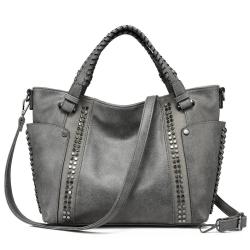 REALER high quality fashion style designer handbags Female Waterproof Tote Bag lady patchwork leather Bag Women Handbags