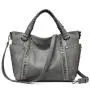 REALER high quality fashion style designer handbags Female Waterproof Tote Bag lady patchwork leather Bag Women Handbags