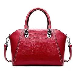 OEM women tote bags crocodile leather  women handbag  fashion handbags for ladies factory  wholesale