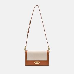 Guangzhou Wholesale Latest Design Luxury Purses And Handbag Nice Quality Canvas And Pu Sling Bags Women's Crossbody Bags