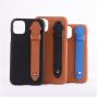 Genuine Leather Smartphone Mobile Phone Case Cover With Handle For Iphone 12 13 14 15 pro Max 14 Plus