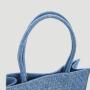 2024 Custom Weave Denim Tote Bag Handbag For Women Ladies Luxury Jeans Purse
