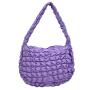 2024 Custom Quilted Embroidery Shoulder Hobo Bag For Women Bubble Design