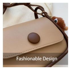 XL004 Women's Shoulder Bags Stylish Comfortable with Cute Pendant Tote Bags Shoulder Bags in Four Colors for Everyday Use