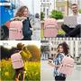 LOVEVOOK 15.6 17 18 Inch Casual Backpack with USB Port Men Women Travel Student School Bags womens Luxury Laptop Backpacks 2024