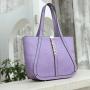 Ladysky 2024 customization logo letter handbag for women quality large-capacity tote bag crocodile ladies shoulder bag  35 cm