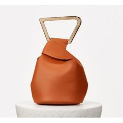 Minissimi Sac A Main Femme Fashion Women's Handbags Acryl Handle Bucket Bags PU Leather Handbag For Ladies