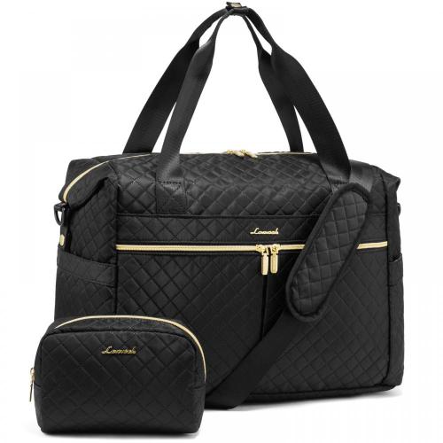 LOVEVOOK 2022 new geometric Weekender Overnight Bag with Laptop Compartment, carry on bags yoga gym women Travel Duffle Bags