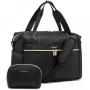 LOVEVOOK 2022 new geometric Weekender Overnight Bag with Laptop Compartment, carry on bags yoga gym women Travel Duffle Bags