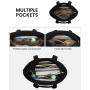 LOVEVOOK Lightweight fits 17 in Work Tote Bag Waterproof HandBag with Luggage Strap School Business Travel Laptop Bag for Women
