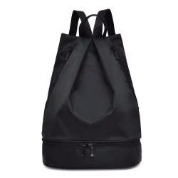 Gelory Beach Dry Wet Separated Swim Bag Storage Large Capacity Backpack Sports Gym Waterproof Backpack With Shoe Compartment