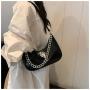 2024 new style versatile underarm bag fashionable diamond embroidery handbag crossbody bag black ladies purse handbags