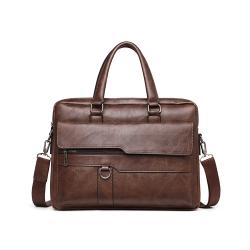 Factory Direct Wholesale Maletin Briefcase Men Vintage Laptop Briefcase Custom Casual Messenger Briefcase Leather