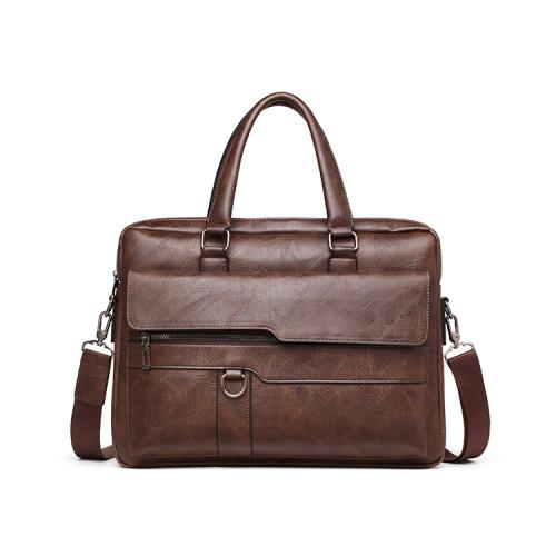 Factory Direct Wholesale Maletin Briefcase Men Vintage Laptop Briefcase Custom Casual Messenger Briefcase Leather