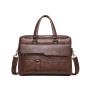 Factory Direct Wholesale Maletin Briefcase Men Vintage Laptop Briefcase Custom Casual Messenger Briefcase Leather