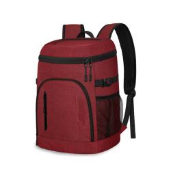 Insulated Leakproof 30-Can Thermal Large Soft Cooler for Beverage Lunch Travel - Unisex Cooler Backpack