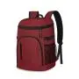 Insulated Leakproof 30-Can Thermal Large Soft Cooler for Beverage Lunch Travel - Unisex Cooler Backpack