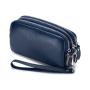 Fashion wallet women long purse leather zipper long wallet women's leather long wallet purse with strap