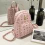 Popular Design New Print Pu Leather Backpack 2024 Wholesale Large Capacity Women's Backpack Bag