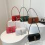 2024 Shinny Leather Shoulder Tote Bags Ladies Luxury Leather Bags Women Handbags For Girls Evening Bags