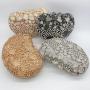 Diamond Clutch Bags Glitter Purse Crossbody Diamond Grape leaves diamond evening banquet bag