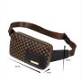 Custom Cute Sport Running Small Crossbody Shoulder Fanny Pack PU Leather Waist Bag Belt Bum Bag For Women