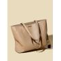 Custom Soft PU Leather Handbag Large Ladies Fashion Tote Bag Designer Handbags Women Bags Wholesale