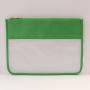 RTS Low MOQ Portable Multi Color Zip Pouch Heavy Duty Transparent PVC Cosmetic Bag Waterproof Clear PVC Bag