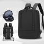 2024 New Business Computer Bag USB Charging Port Leisure Commuting Backpack Large Capacity Simple Men's Backpack With Low MOQ