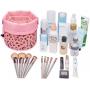 Gelory Travel Large Toiletry Organizer Waterproof Makeup Bag Lazy Makeup Bag Drawstring Cosmetic Bag