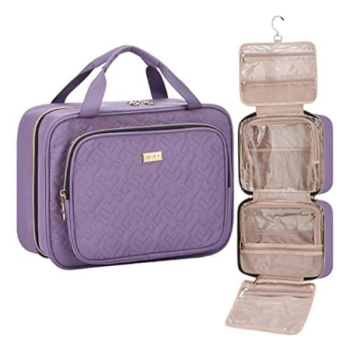 Custom Logo Foldable Portable Storage Cosmetic bags Makeup Organizer Travel Hanging Toiletry Bag