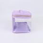 Wholesale Personalized Travel Portable Ladies Large Handle PVC Makeup Bag Cosmetic Zipper Bag Clear Makeup Bag With Zipper