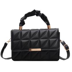ZR261 Lingge Elegant Pleated Handbag 2023 New Fashion Fashionable Chain One Shoulder Crossbody Small Square Bag
