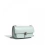 Minimalist leather chain bag, niche crossbody bag