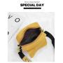 Wholesale Fashion Adjustable Shoulder Straps Canvas Crossbody Bag Versatile Letter Small Shoulder Bag