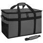 Collapsible food transport insulated bag fast food insulated refrigerated delivery box picnic bag