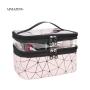 Printing Clear Pvc Pouch Zip Lock Frosted Pvc Zipper Pouch Plastic Makeup Pouch Toiletry Beauty Wash Kit Bags For Cosmetics Kits