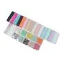 Factory Wholesale Custom 17 Colors Available Transparent Makeup Bag PVC Organize Pouch Bag Clear Makeup Brushes With Bag