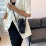 2023 Factory Vegan PU Leather Luxury Designer Gothic Coffin Shape Bag Custom Spooky Crossbody Bags for Women