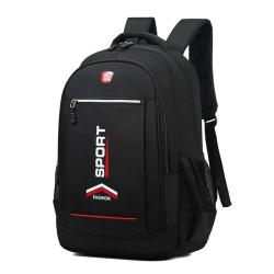 HR174 Leisure Fashion Unisex Sports Backpack Oxford Fabric Letters Zipper Computer Storage Bag Travel Multifunctional Backpack