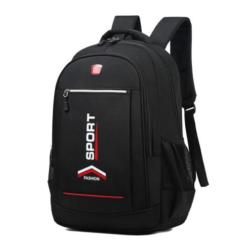 HR174 Leisure Fashion Unisex Sports Backpack Oxford Fabric Letters Zipper Computer Storage Bag Travel Multifunctional Backpack