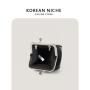 Wholesale Mini Metal Clip Handbag Luxury High Quality Chain Shoulder Bag PU Leather Cute Lipstick Bag
