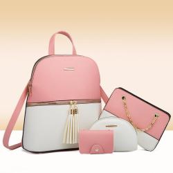 2024 New Mother and Child Bag Four Piece Backpack