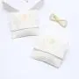 Custom Jewelry Bag Mini Brush Canvas Dust Jewelry Pouch Small Luxury Flap Envelope Pouch For Necklace