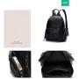 Top Quality Genuine Leather Women's School Backpack Bag Travel Satchel
