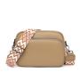 New leather fashionable and minimalist lychee pattern shoulder bag